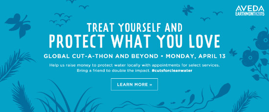 AVEDA Earth Month 2015 Promo Header
